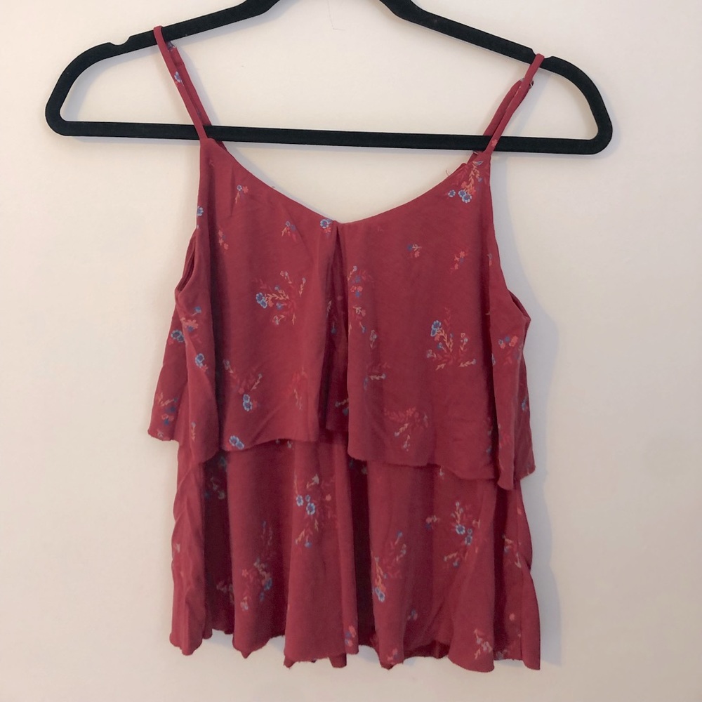 Mudd cropped tank top